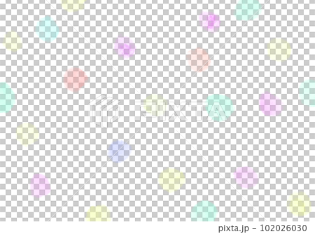 水玉の水彩背景 水玉の水彩背景 102026030