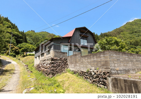 岩手 山田町 牧場のある風景 岩手 山田町 牧場のある風景 102028191