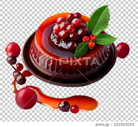 delicious Cranberry sauce with bits. 102029265