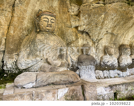 臼杵石仏 古園石仏群 臼杵石仏 古園石仏群 102039822