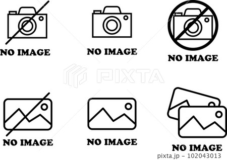 色々なnoimageのアイコンセット 色々なnoimageのアイコンセット 102043013