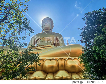 Unique Temple Wat Pak Nam Phasi Charoen in Bangkok, Thailand Unique Temple Wat Pak Nam Phasi Charoen in Bangkok, Thailand 102043663