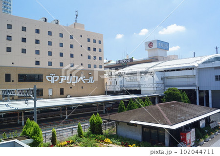 夏の上尾駅前 102044711