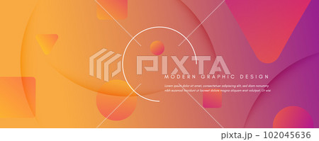 Gradient Background. Abstract Fluid Lines. Wave Futuristic Landing Page. 102045636