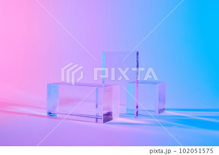 Product background podium glass display background, Transparent glass product display background Product background podium glass display background, Transparent glass product display background 102051575