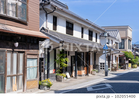 《大分県》日田市豆田町の町並み 《大分県》日田市豆田町の町並み 102055400