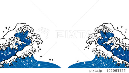 波 横長ポスター 102065525