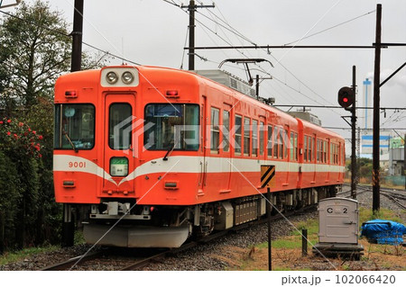 【岳南電車】9000形（岳南鉄道線：岳南富士岡駅） 102066420