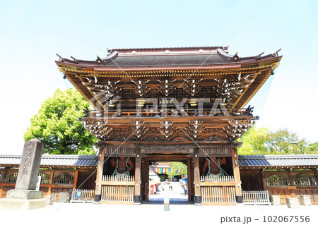 西新井大師　山門　足立区西新井　 102067556