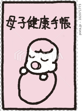 放在前面的母嬰健康手冊的簡單說明圖 102071773