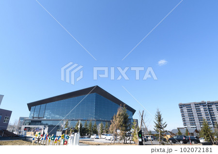 エスコンフィールド北海道の外観 北海道北広島市 エスコンフィールド北海道の外観 北海道北広島市 102072181