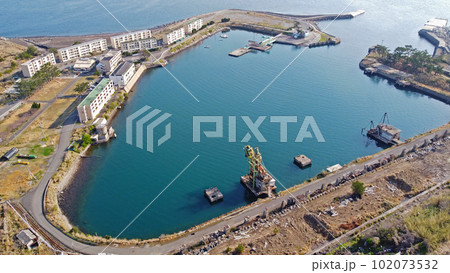 池島の玄関口・池島港(石炭積み出し港跡) 池島の玄関口・池島港(石炭積み出し港跡) 102073532