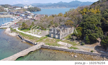 片島魚雷発射試験場跡「空気圧縮喞筒所」 片島魚雷発射試験場跡「空気圧縮喞筒所」 102076204