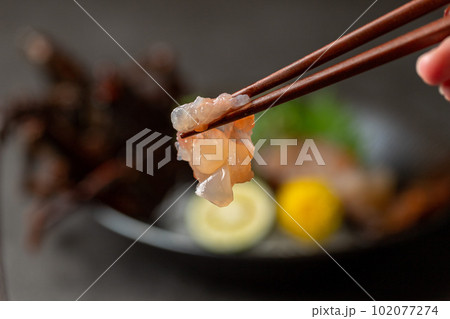 伊勢海老の姿造り 伊勢海老の姿造り 102077274