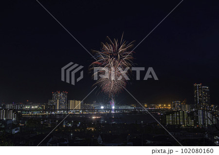 Fukuoka東区花火大会 102080160