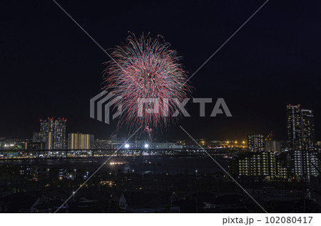 Fukuoka東区花火大会 102080417
