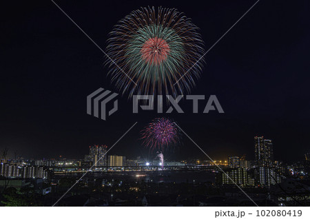 Fukuoka東区花火大会 102080419