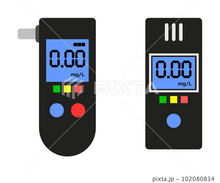 呼気で酒気帯びを検知するアルコールチェッカー 呼気で酒気帯びを検知するアルコールチェッカー 102080834