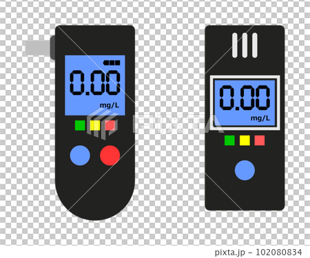 呼気で酒気帯びを検知するアルコールチェッカー 呼気で酒気帯びを検知するアルコールチェッカー 102080834