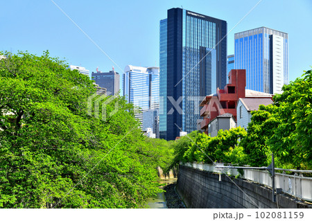 末広橋/神田川より上流方向を望む(東京都新宿区)【2023.4】 末広橋/神田川より上流方向を望む(東京都新宿区)【2023.4】 102081159