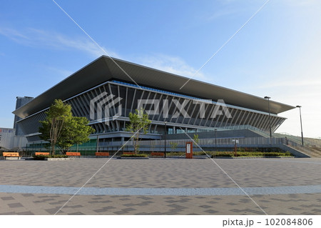 東京アクアティクスセンター外観（東京都江東区） 102084806