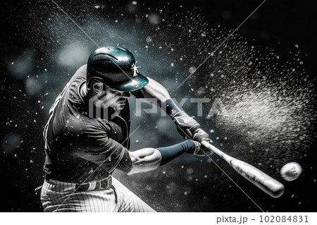大リーグ選手(バッター):AI生成画像 大リーグ選手(バッター):AI生成画像 102084831