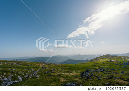 四国カルストの風景 102085587