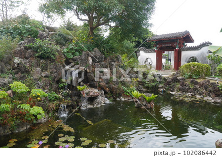 沖縄県那覇市の中国庭園・福州園 沖縄県那覇市の中国庭園・福州園 102086442