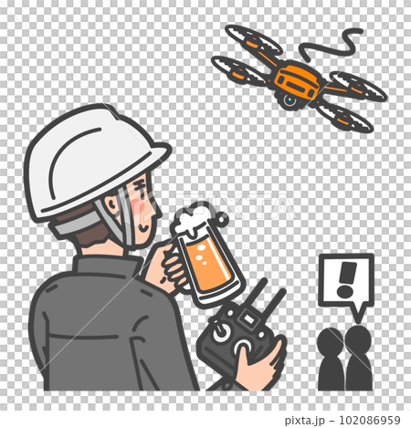 Drone pilot for drinking alcohol and violating aviation laws Drone pilot for drinking alcohol and violating aviation laws 102086959