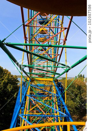 Detail of Ferris wheel 102087586