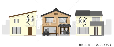 ゴミ屋敷と困っている隣家 102095303