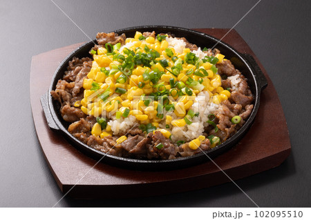 ビーフガーリックライス 102095510