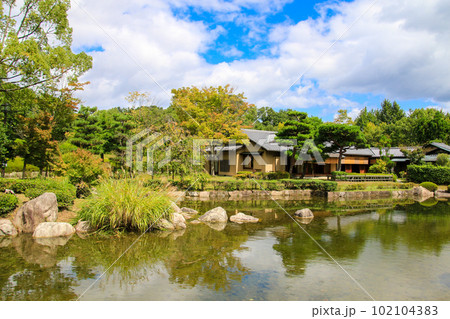 びわこ文化公園の写真素材 [102104383] PIXTA