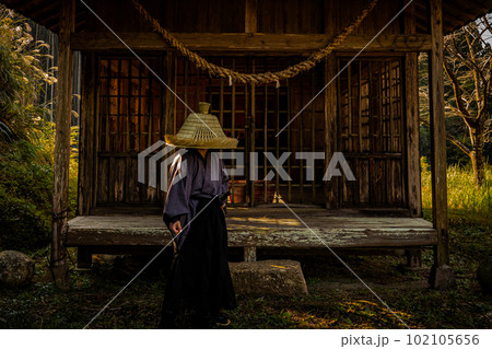 浪人侍の写真素材 [102105656] - PIXTA