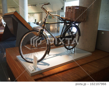 懐かしい自転車（岩宿博物館／群馬県みどり市） 102107966
