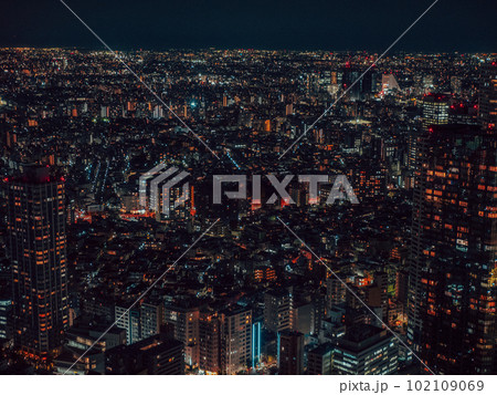 南多摩地区の夜景 南多摩地区の夜景 102109069