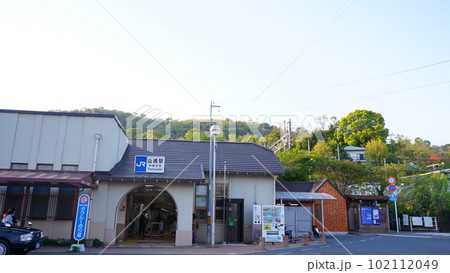 東海道線京都「JR山崎駅」 東海道線京都「JR山崎駅」 102112049