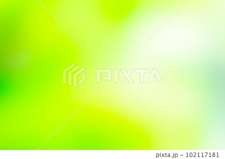 背景素材　グラデーション　グリーン　黄緑 102117181