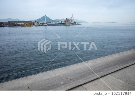 広島市環境局中工場から見える吉島釣り公園 102117934
