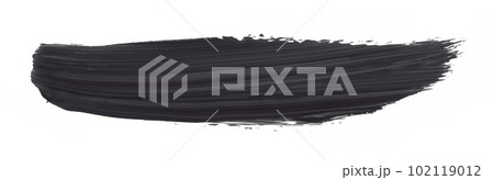 Black and gray brush strokes isolated on white background. Watercolor Black and gray brush strokes isolated on white background. Watercolor 102119012