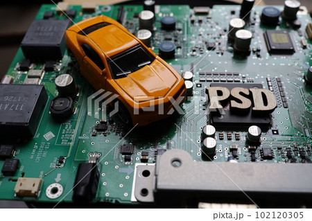 PSD　パワー半導体と自動車、マザーボード 102120305
