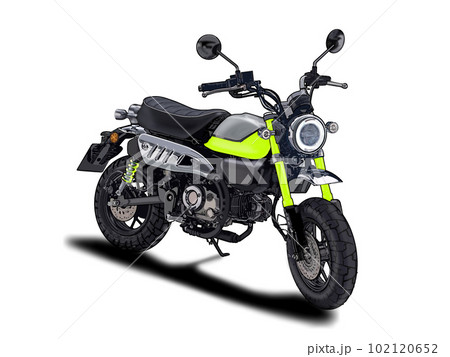 モーターサイクル　オートバイ　可愛いバイク 102120652