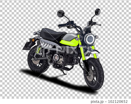 モーターサイクル　オートバイ　可愛いバイク 102120652