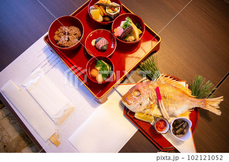 お食い初めのお料理 102121052
