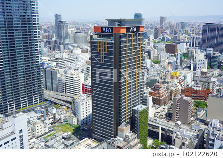 大阪駅前第三ビルから見た大阪市街地 大阪駅前第三ビルから見た大阪市街地 102122620