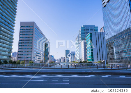 品川駅 親港南橋付近の風景 品川駅 親港南橋付近の風景 102124336