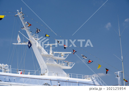 客船の旗 102125954