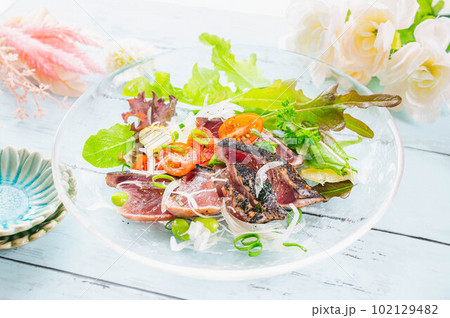 カツオのカルパッチョ 102129482