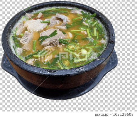 Pork soup, korean traditional food Pork soup, korean traditional food 102129608