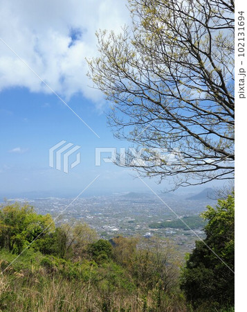 大麻山山頂の風景【香川県善通寺市】 102131694
